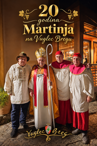 Tradicionalna proslava Martinja i krštenje mošta na Vuglec Bregu u Hrvatskom zagorju.